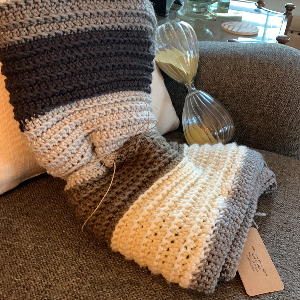 “Elegance” child’s blanket lovingly made by hand in the USA